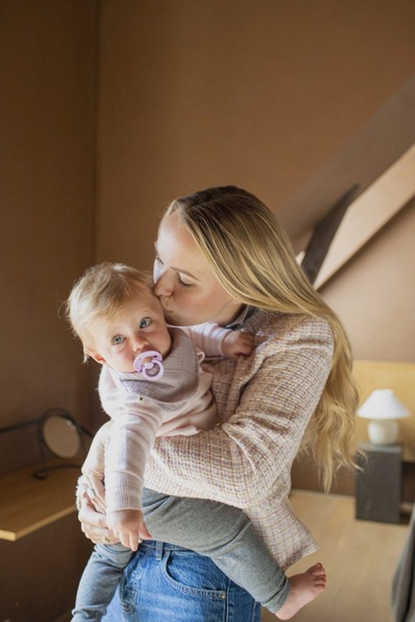 Пустушка BIBS Colour, Round, Dusky Lilac - фото 1