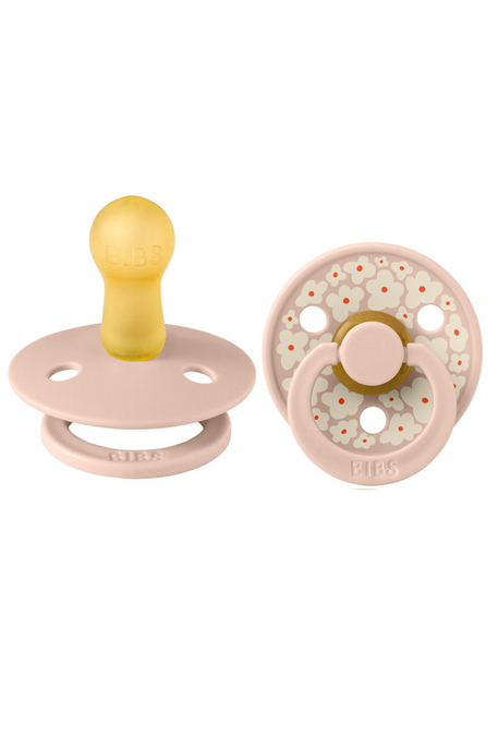 Пустушка BIBS Colour, Round, Jasmine Blush