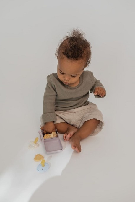 Контейнер для пустушок BIBS, Pacifier box, Dusky Lilac - фото 1