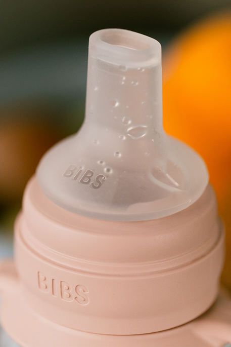 Непроливайка з носиком BIBS Silicone, 150 ml, Blush - фото 1