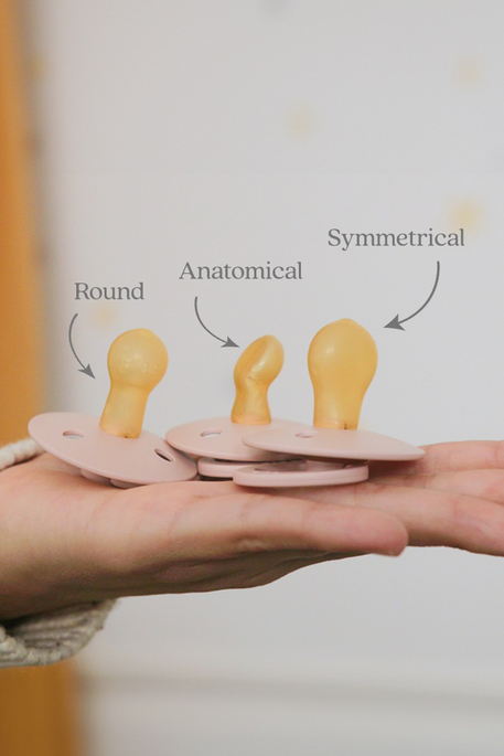 Пустушка BIBS Colour, Round, Dusky Lilac - фото 2