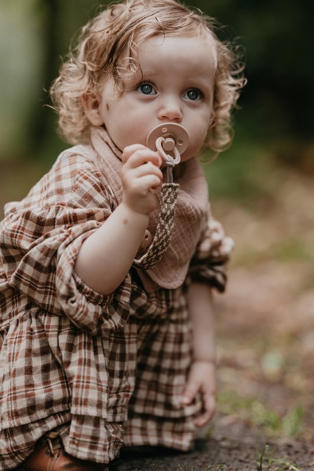 Пустушка BIBS Colour, Symmetrical, Blush - фото 1