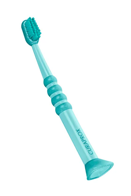 Дитяча зубна щітка Curaprox baby (0-4 роки), Бірюзова - фото 1