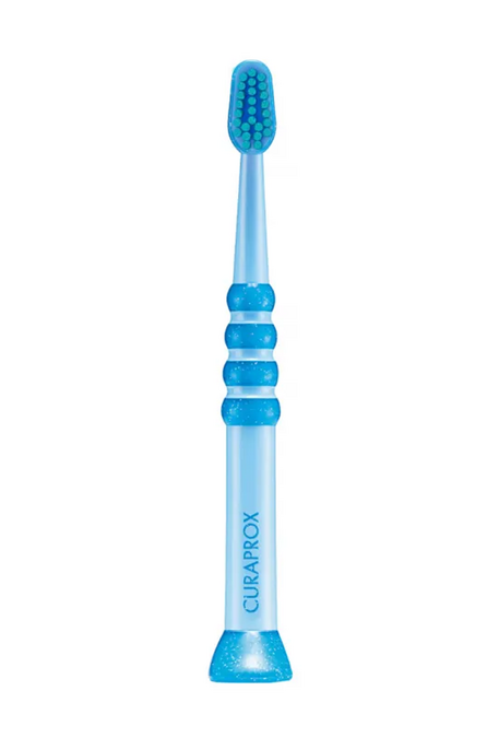 Дитяча зубна щітка Curaprox baby (0-4 роки), Синьо-бірюзова