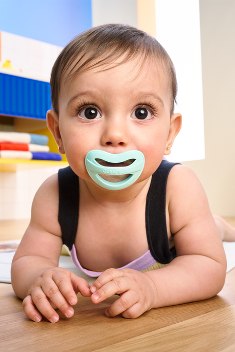 Соска рожевого кольору, для дітей від 7 до 18 місяців (розмір 1) - фото 2