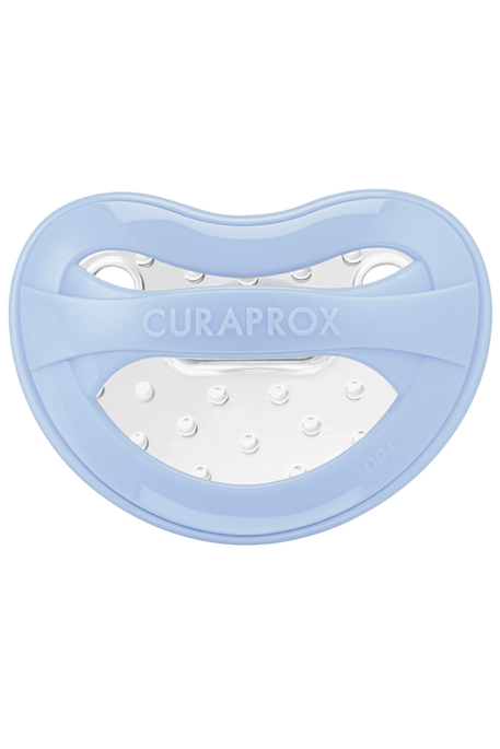 Соска блакитного кольору, для дітей від 7 до 18 місяців (розмір 1)
