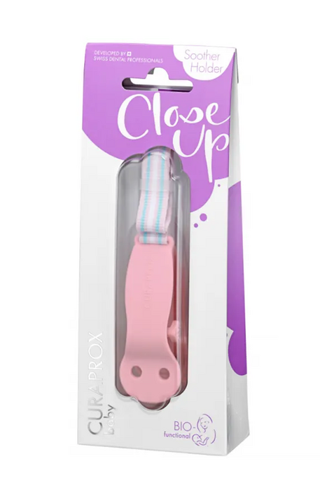Тримач для соски Curaprox, Рожевий