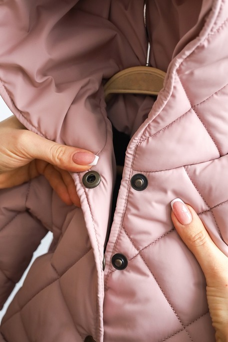 Стеганный комбинезон Rum, Пыльная роза - фото 1