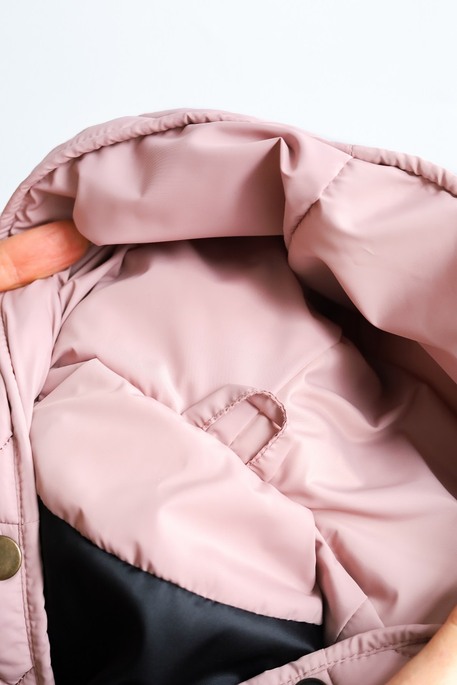 Стеганный комбинезон Rum, Пыльная роза - фото 2