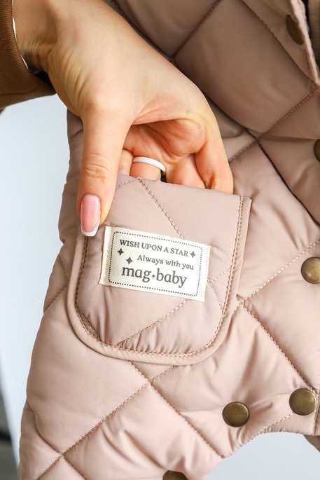 Стьобаний комбінезон Rum, Мокко - фото 5