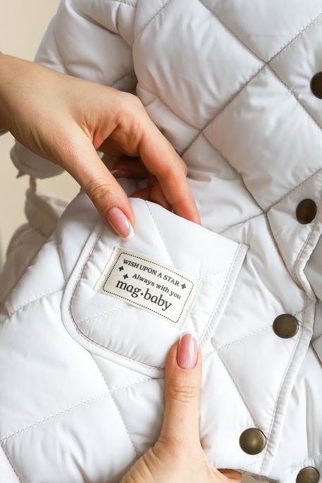 Стьобаний комбінезон Rum, Молоко - фото 5