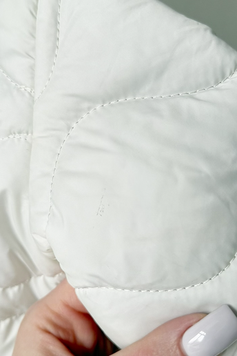 Уцінка. Стьобаний комбінезон Stitch, Ванільний - фото 2