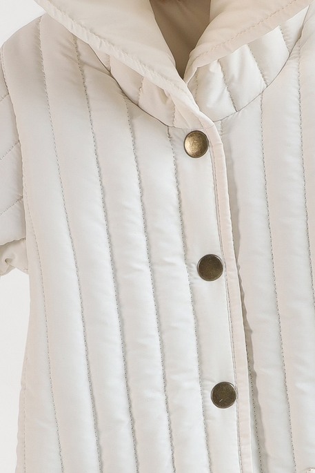 Стеганный комбинезон Frank, Слоновая кость - фото 6