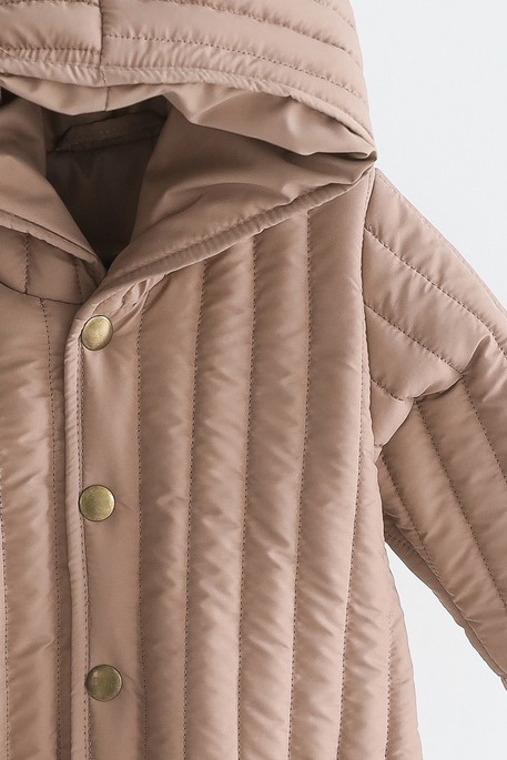 Стеганный комбинезон Frank, Мокко - фото 3