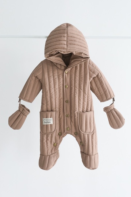 Стеганный комбинезон Frank, Мокко