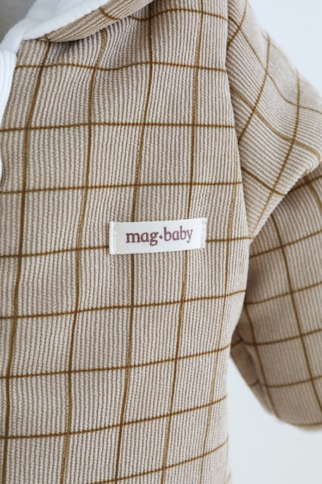 Демисезонный комбинезон Wally, Ореховый - фото 6