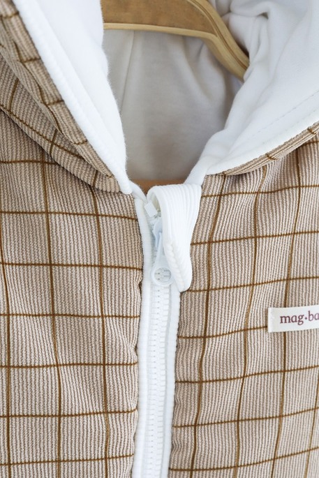 Демисезонный комбинезон Wally, Ореховый - фото 7