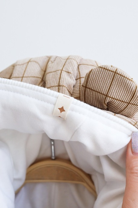 Демисезонный комбинезон Wally, Ореховый - фото 5