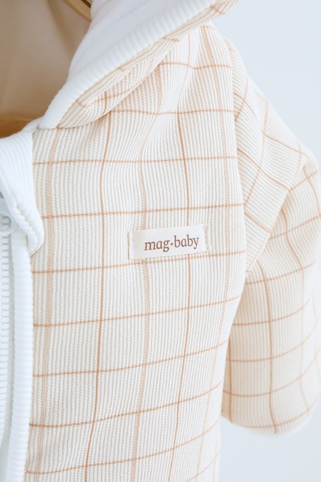 Демисезонный комбинезон Wally, Ванильный - фото 8