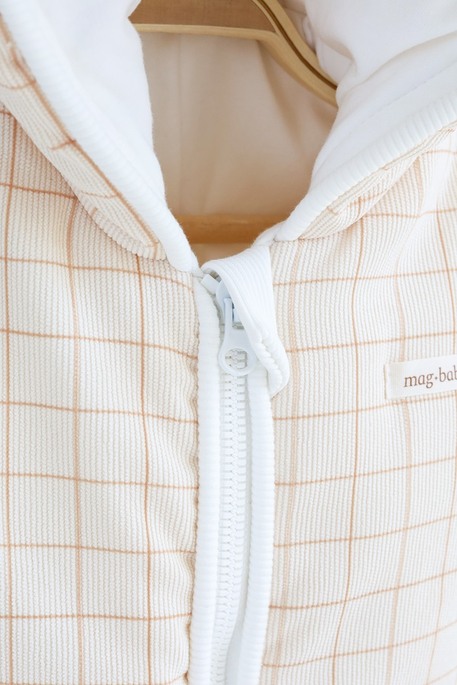 Демисезонный комбинезон Wally, Ванильный - фото 5