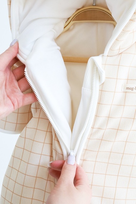 Уцінка. Демісезонний комбінезон Wally, Ванільний - фото 4