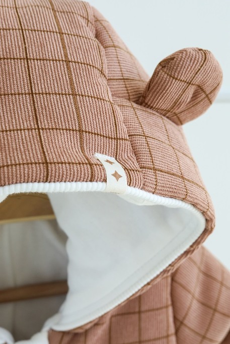 Демисезонный комбинезон Wally, Коричневый - фото 6