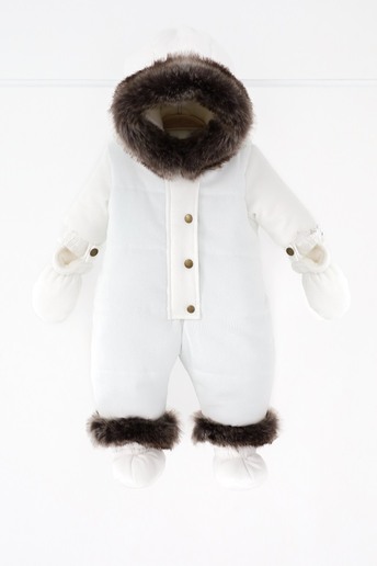 Вельветовый комбинезон Line, Молочный Вельветовый комбинезон Line, Молочный