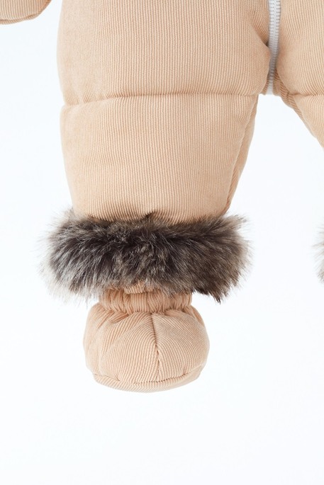 Вельветовый комбинезон Line, Бежевый - фото 8