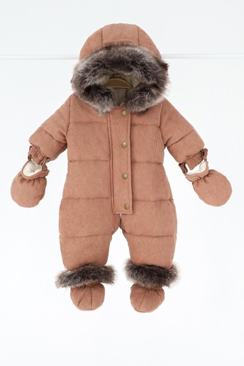 Вельветовый комбинезон Line, Какао Вельветовый комбинезон Line, Какао