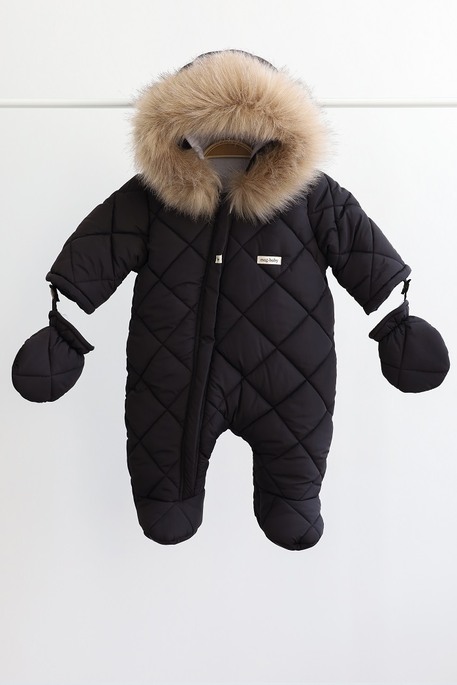 Комбинезон Pooh, графитовый 68 (3-6 мес)