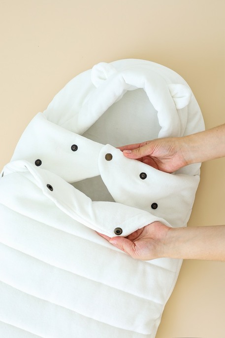 Конверт-кокон Ari, Молочный - фото 4