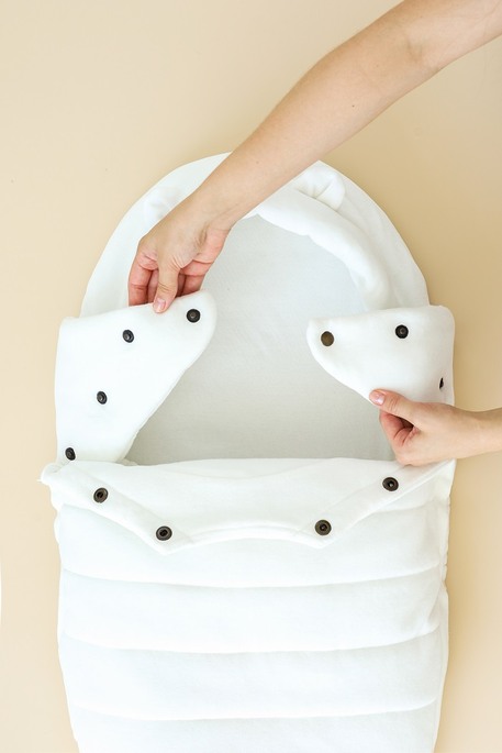 Конверт-кокон Ari, Молочный - фото 6