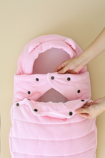 Конверт-кокон Ari, Розовый - фото 1