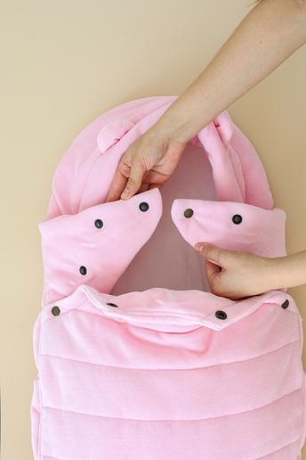 Конверт-кокон Ari, Розовый - фото 2