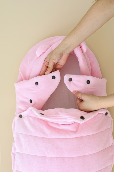 Конверт-кокон Ari, Розовый - фото 3