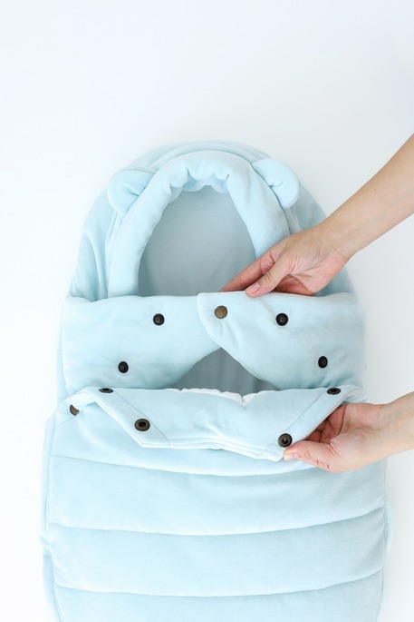 Конверт-кокон Ari, Светло-ментоловый - фото 3