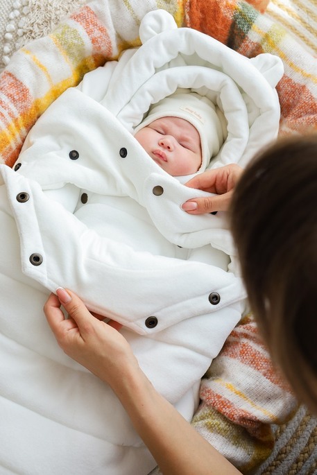 Конверт-кокон Ari, Молочный - фото 5