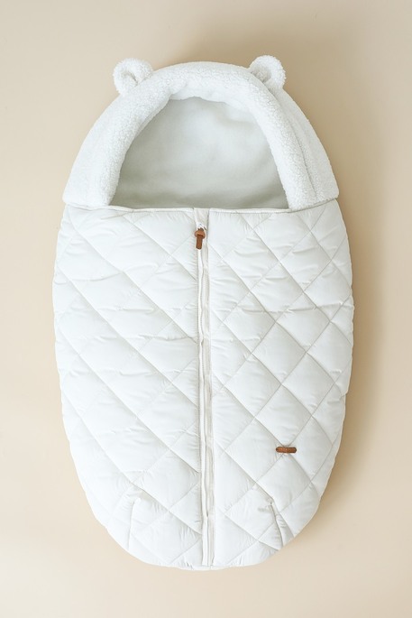 Зимний конверт-кокон Baloo, Молочный