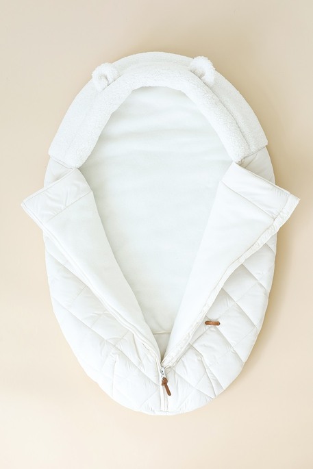 Зимний конверт-кокон Baloo, Молочный - фото 4