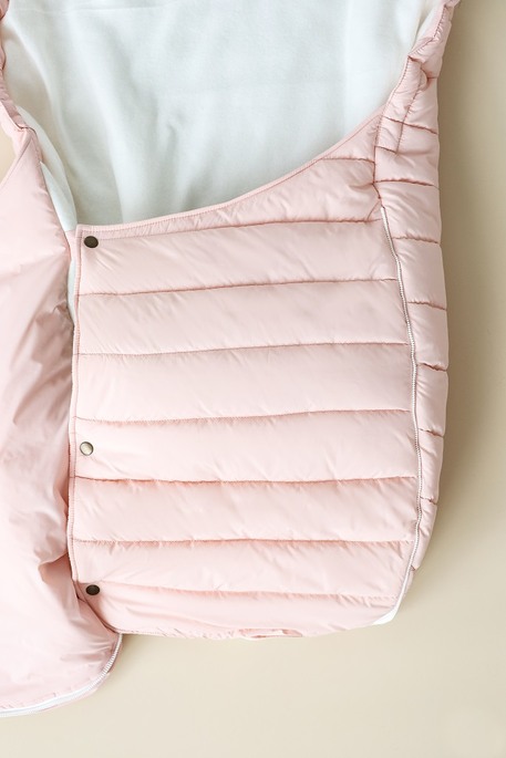 Зимовий конверт-кокон Nikola, Пудровий - фото 4