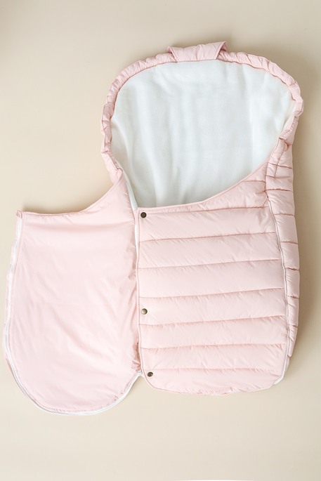 Зимовий конверт-кокон Nikola, Пудровий - фото 3