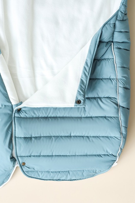 Зимний конверт-кокон Nikola, Морской - фото 7