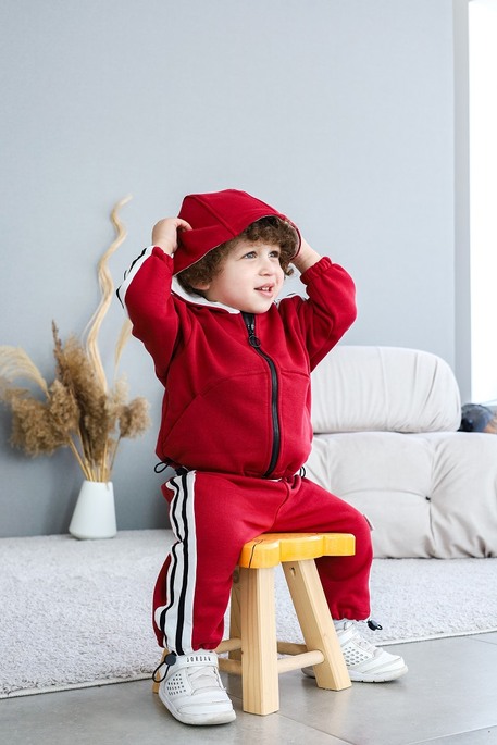 Костюм Adam, Бордовый - фото 2