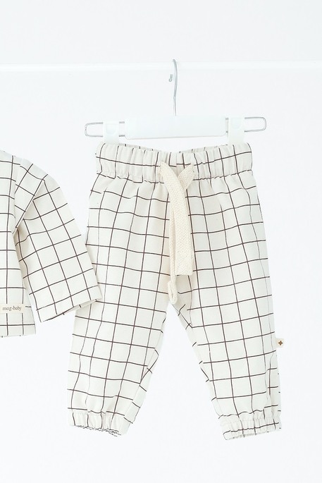 Костюм Beris, Клеточка на молочном - фото 4