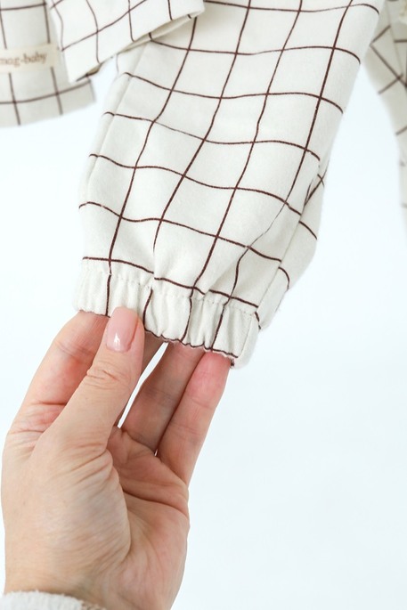 Костюм Beris, Клеточка на молочном - фото 5