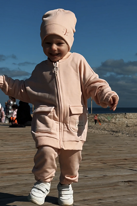 Костюм Bomber, Персиковый - фото 5