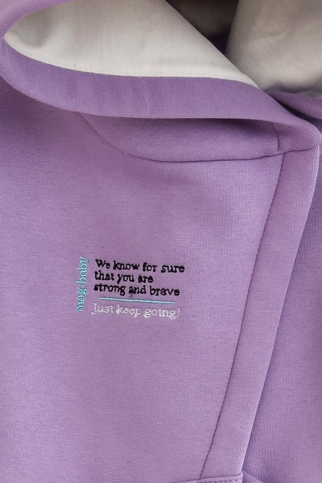 Костюм на флисе Brave, Лиловый - фото 5