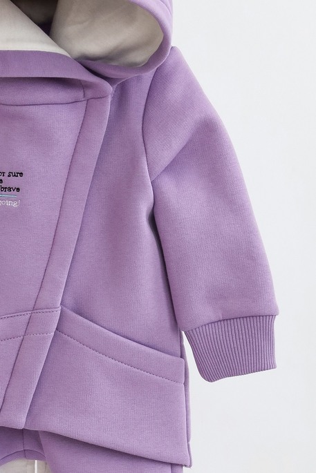 Костюм на флисе Brave, Лиловый - фото 3