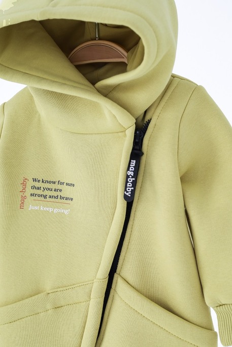 Костюм на флисе Brave, Фисташковый - фото 4