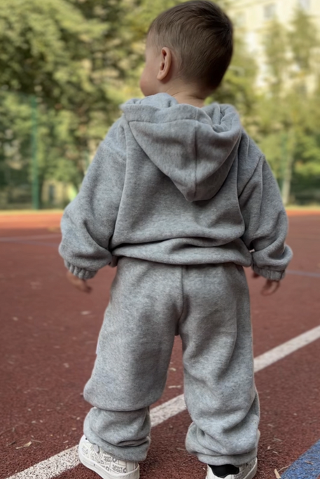 Костюм Fler, Серый меланж - фото 5